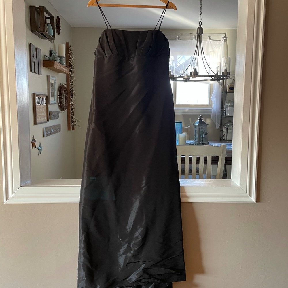 Jim Helm Designer Black Bridesmaids dress